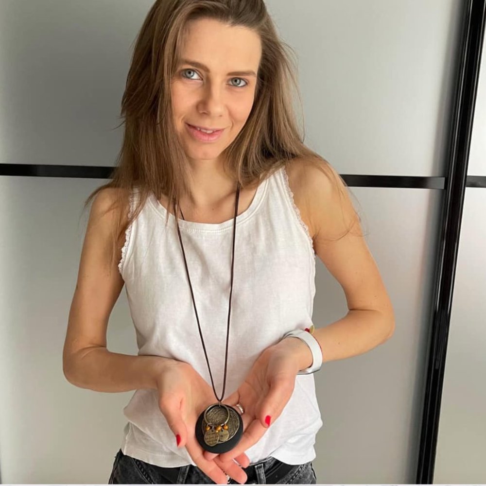 Bohemian Wood Leather Necklace - Picture 1 of 15